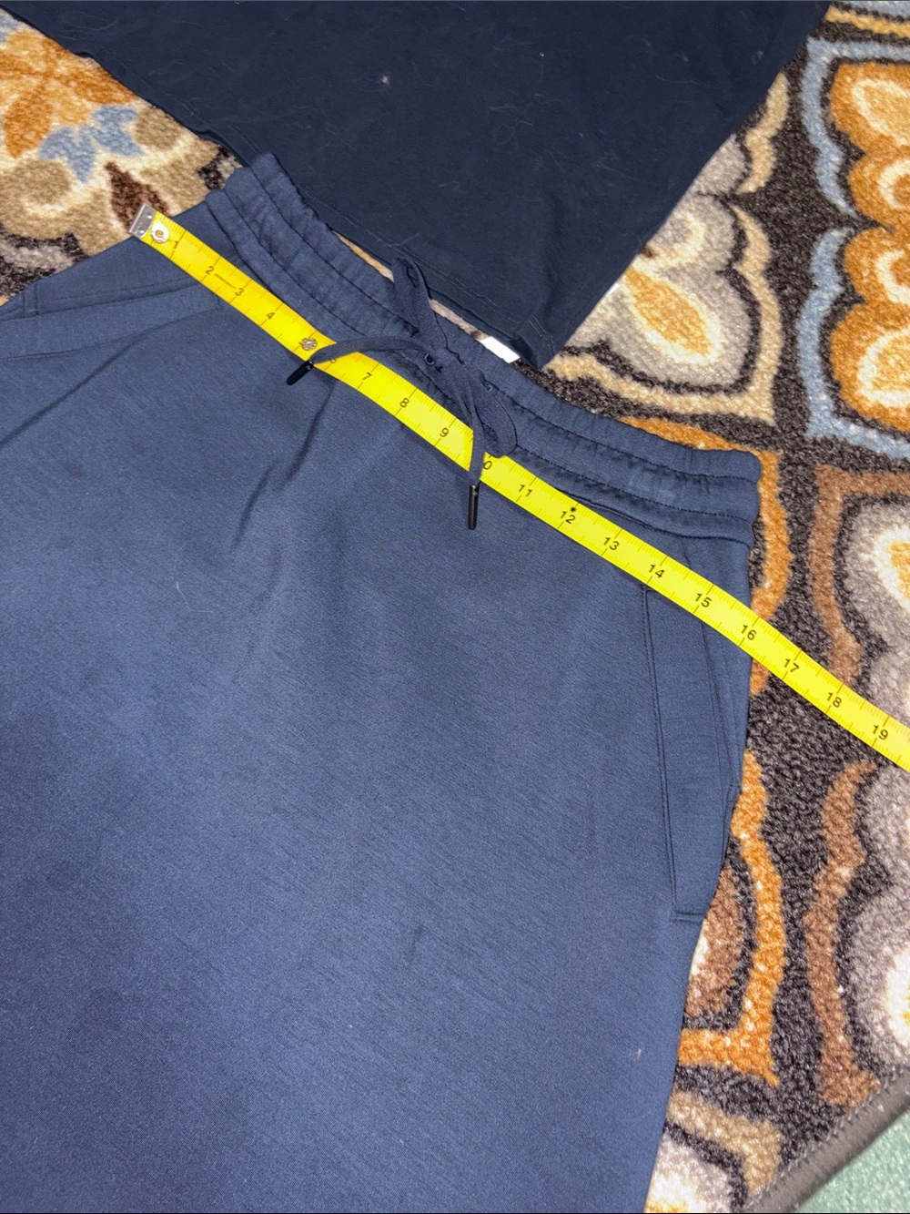 lululemon athletica Navy A-Line Drawstring Skirt w/ sleeveless Top - Picture 9 of 13